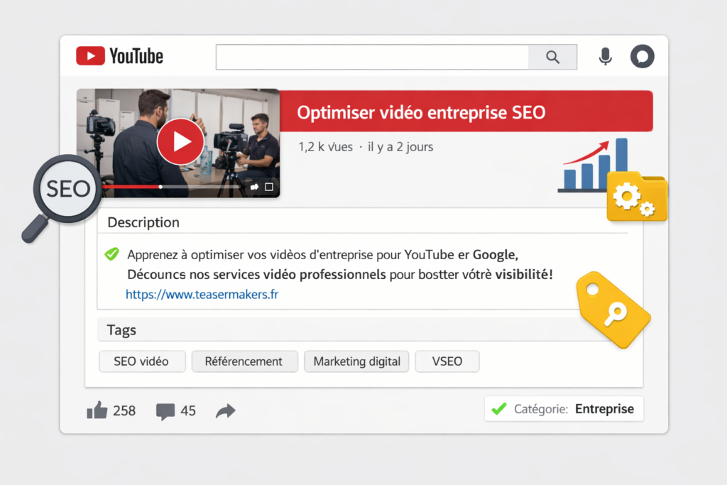 Optimisation des métadonnées pour le référencement vidéo VSEO